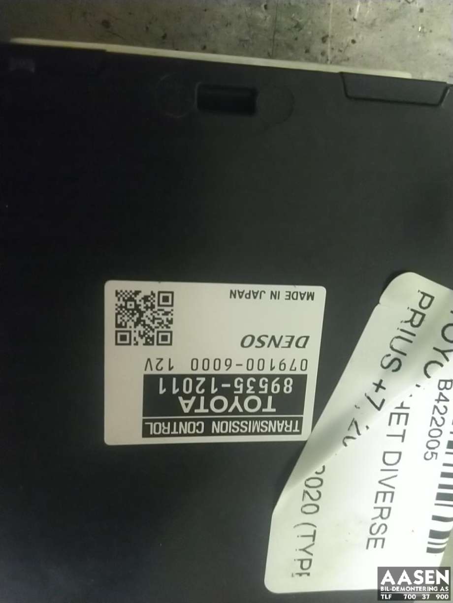 Styreenhet diverse til Toyota Prius +7 2012-2020 (Type III) (stasjonsvogn) (stasjonsvogn) 
