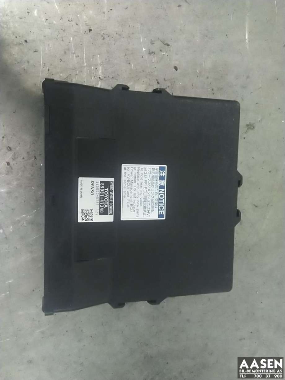 Styreenhet diverse til Toyota Prius +7 2012-2020 (Type III) (stasjonsvogn) (stasjonsvogn)