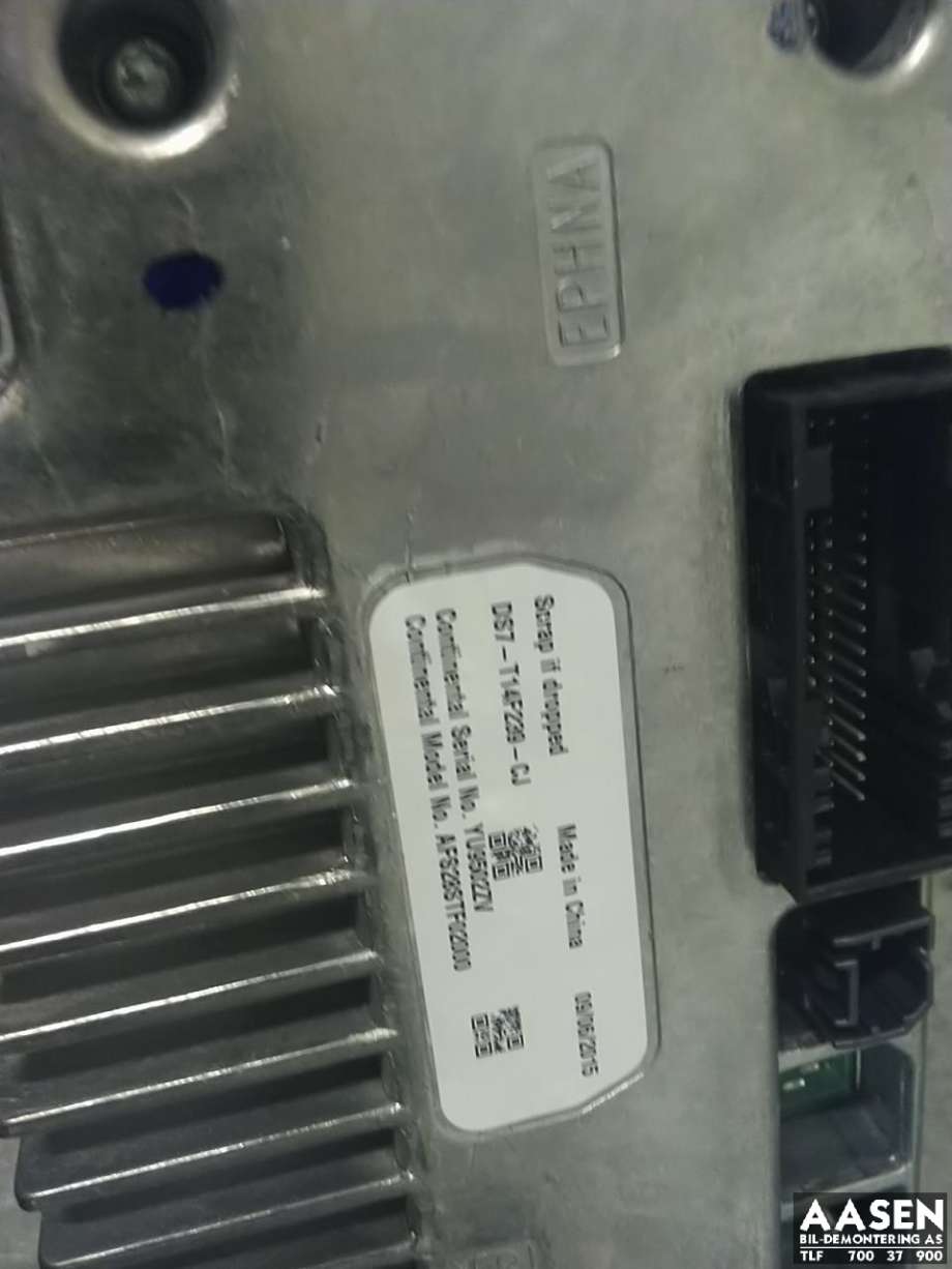 Bilstereo navigasjon skjerm til Ford Mondeo 2014-2019 (Type V, Fase 1)  (5308885|DS7T-18B955-FB|)