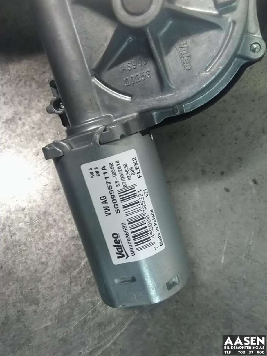 Viskermotor bakrute til VW Golf VII 2012-2017 (Fase 1)  (5G0 955 711 A|)