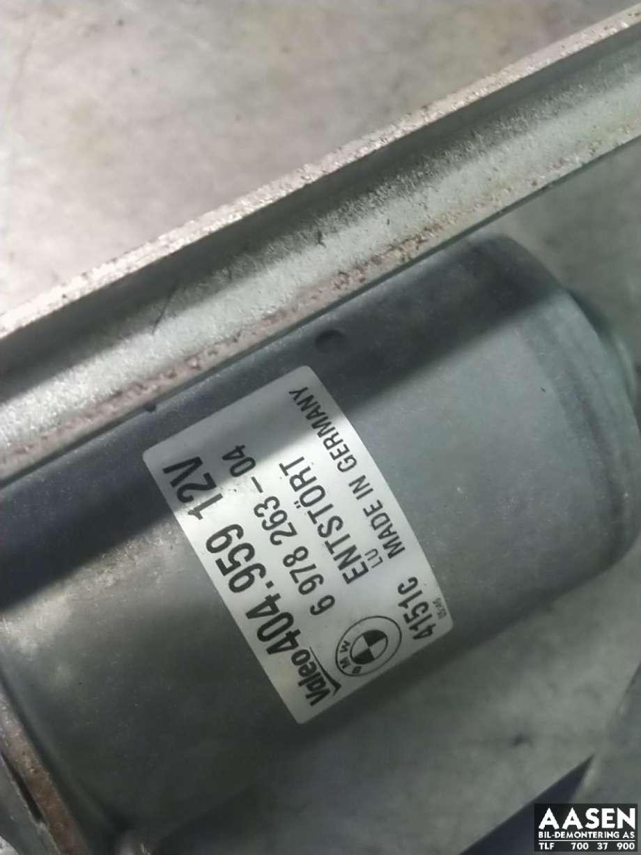 Viskermotor frontrute komplett m/overføring til BMW 3-Serie 2005-2011 (E90/E91/E92/E93) (E90/E91/E92/E93) (61 61 7 161 711|)