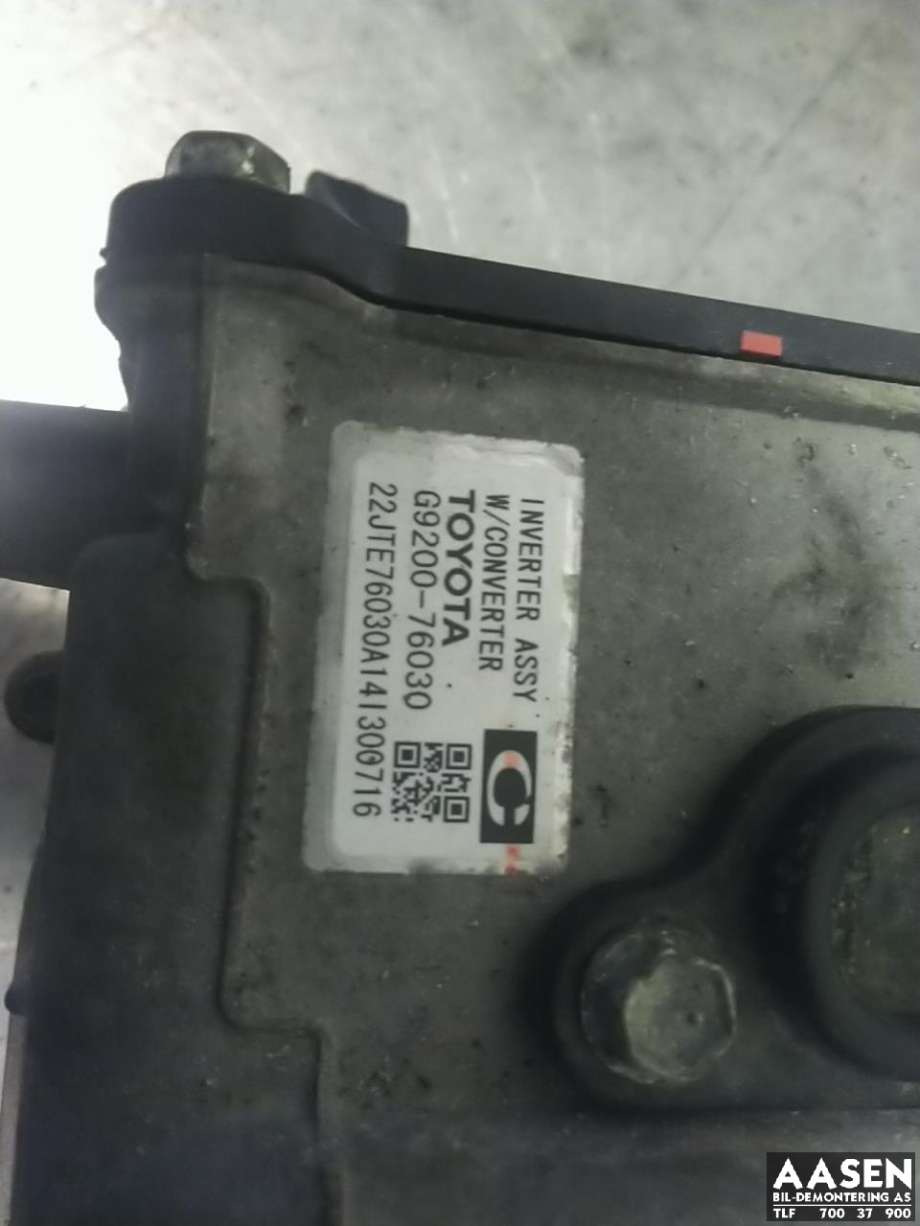 Inverter hybrid til Toyota Auris 2013-2015 (Type II, Fase 1)  