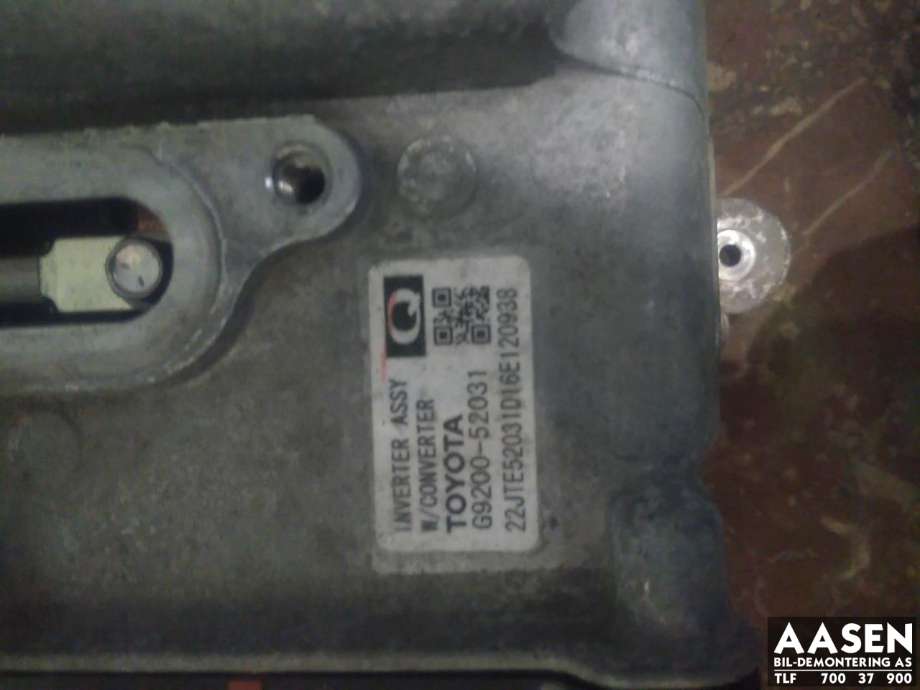 DCDC converter hybrid til Toyota Yaris 2014-2020 (Type III, Fase 2)  