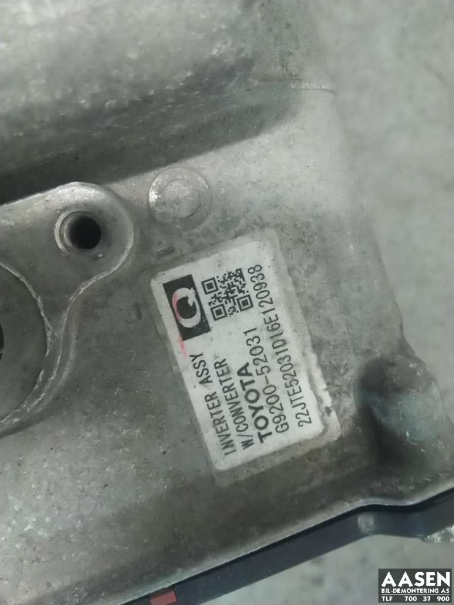 DCDC converter hybrid til Toyota Yaris 2014-2020 (Type III, Fase 2)  