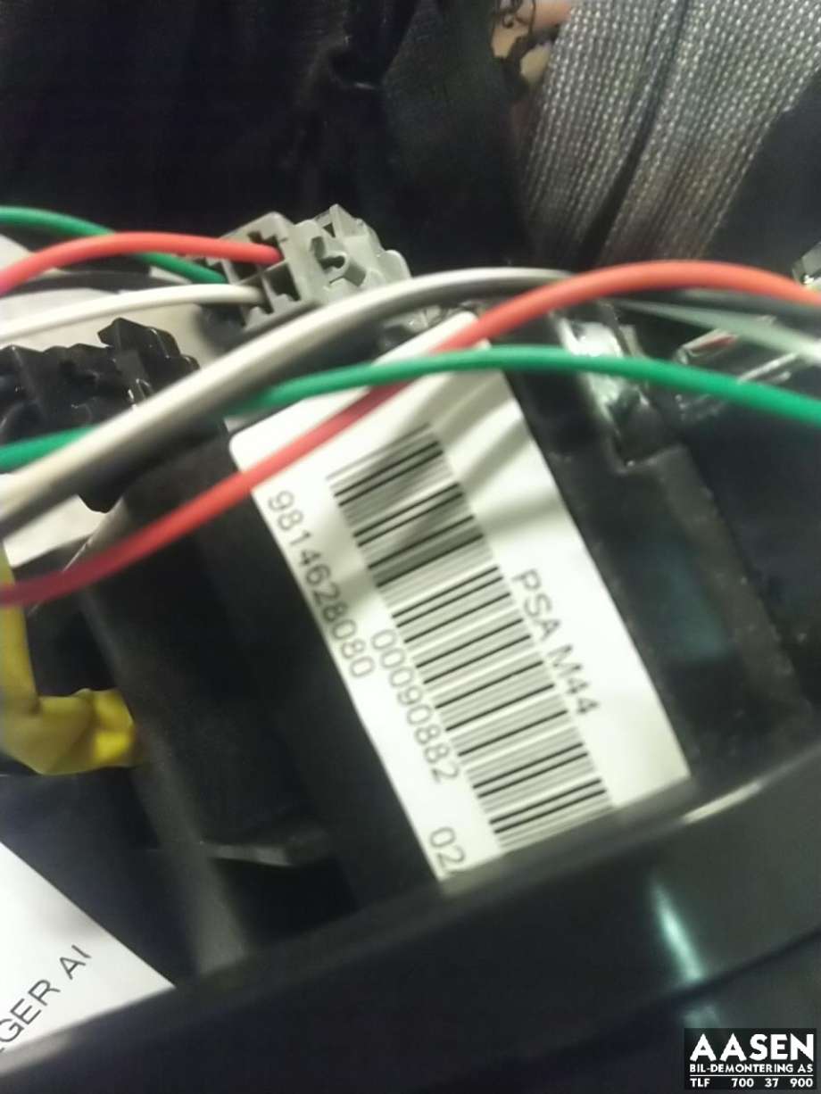 Girstang/girvelger automat til Peugeot 2008 2013-2019 (Type I)  (98 146 280 80|)