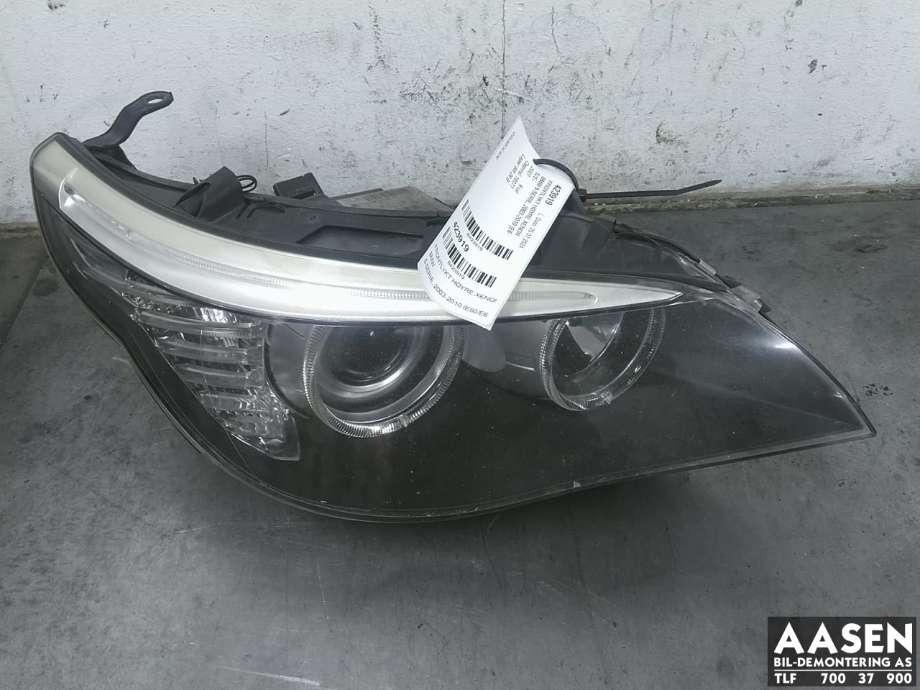 Frontlykt høyre halogen til BMW 5-Serie, 2003-2010 (E60/E61) (E60/E61) (63 12 7 177 728)