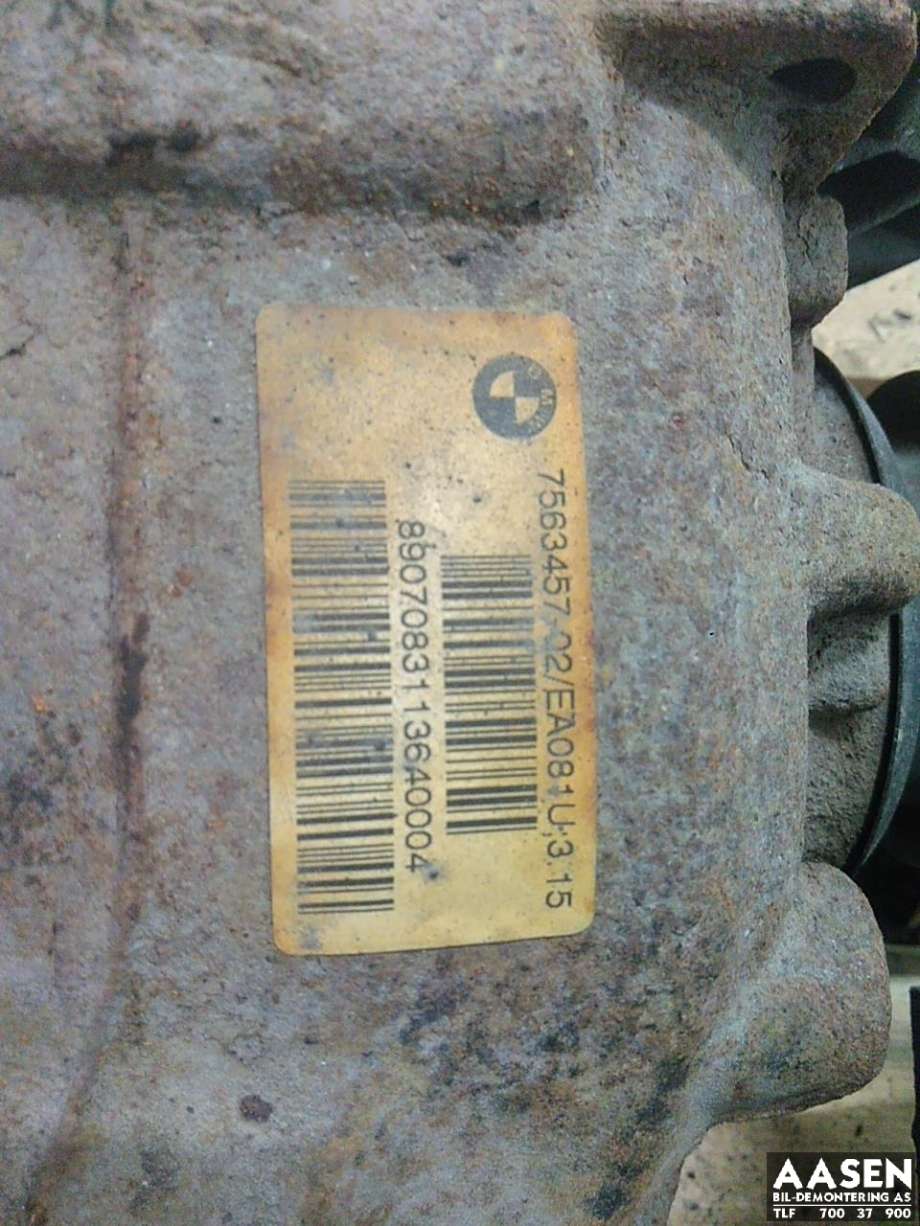 Kardang klokke bak til BMW 5-Serie 2003-2010 (E60/E61) (E60/E61) (33 10 7 563 458|)