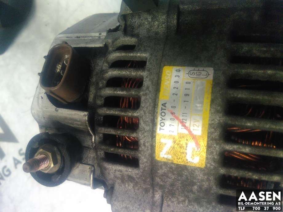 Dynamo til Toyota Corolla 2002-2007  (27060-22030|270602203084|)