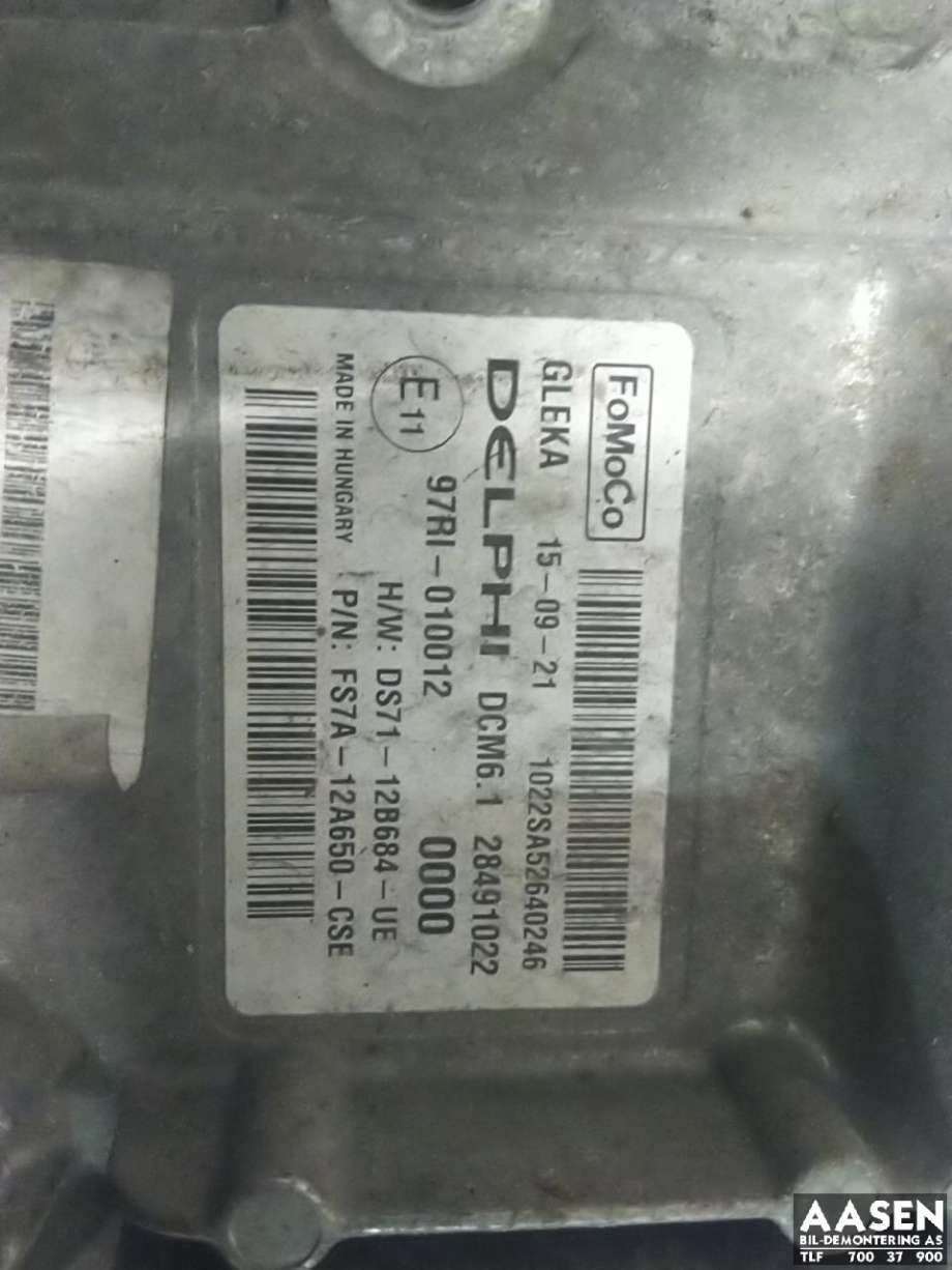 Styreenhet motor til Ford Mondeo 2014-2019 (Type V, Fase 1) (DS71-12B684-UE|97RI-010012|)
