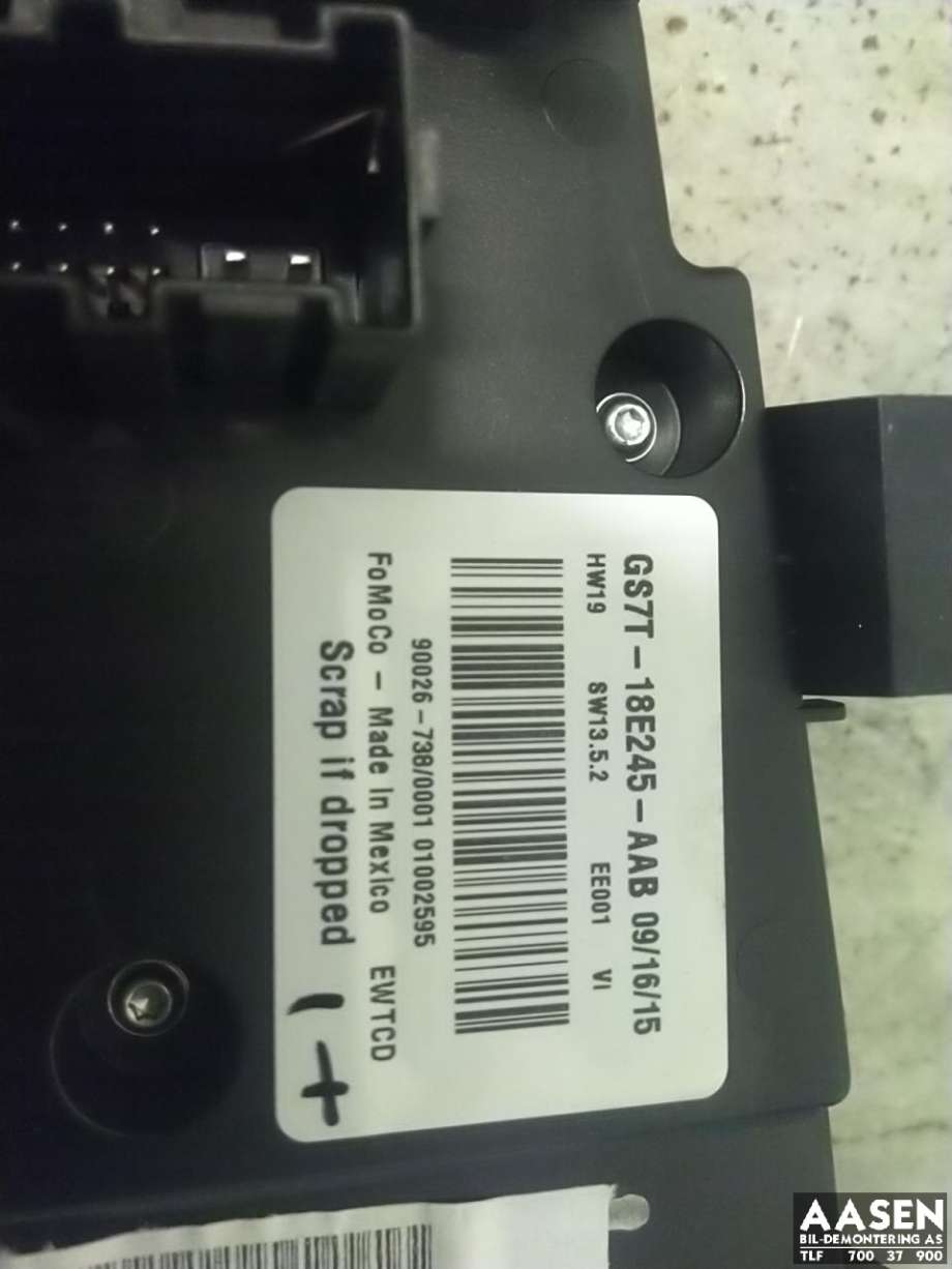 Varmeapparat betjening til Ford Mondeo 2014-2019 (Type V, Fase 1) (GS7T-18E245-AAB|2030037|)