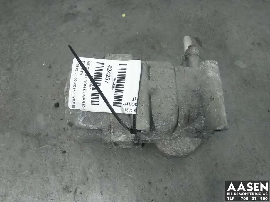 Aircondition kompressor hybrid til Toyota Prius 2009-2016 (Type III) (COMBI) (COMBI) (8837047031|8837047033|)