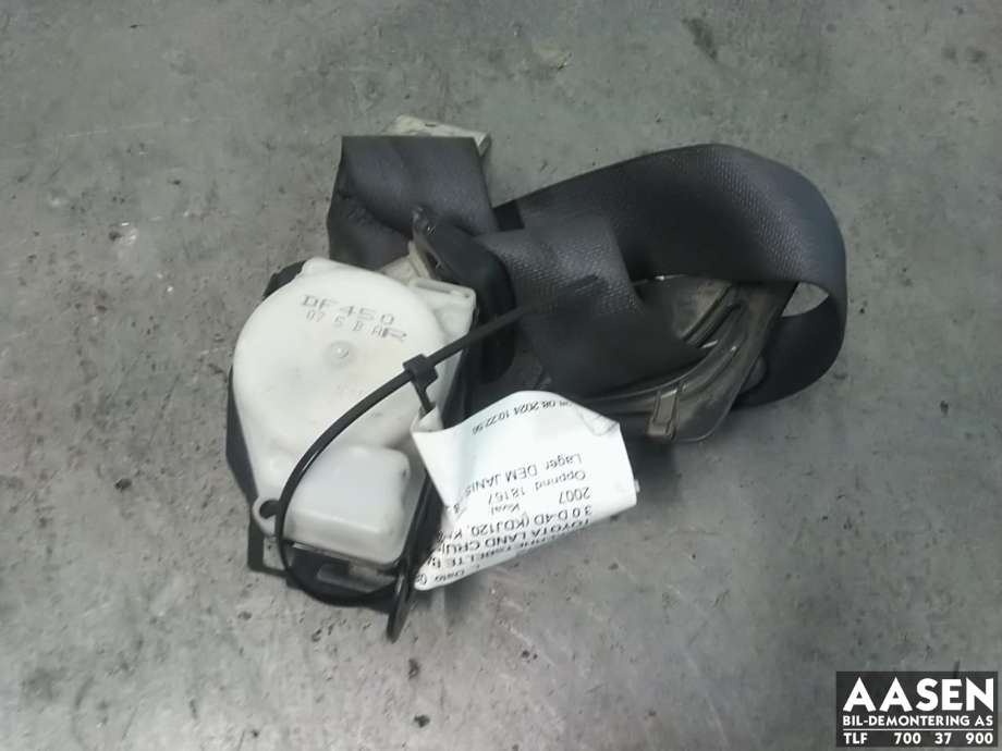 Sikkerhetsbelte bak høyre til Toyota Land Cruiser 120, 2002-2009  (7356060140B0)