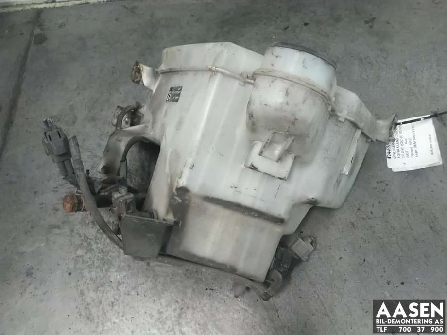 Spylertank foran til Toyota Land Cruiser 120, 2002-2009  