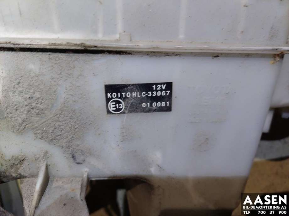 Spylertank foran til Toyota Land Cruiser 120 2002-2009