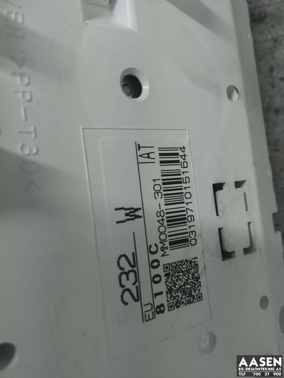 Instrumentpanel til Peugeot iOn 2011-2020