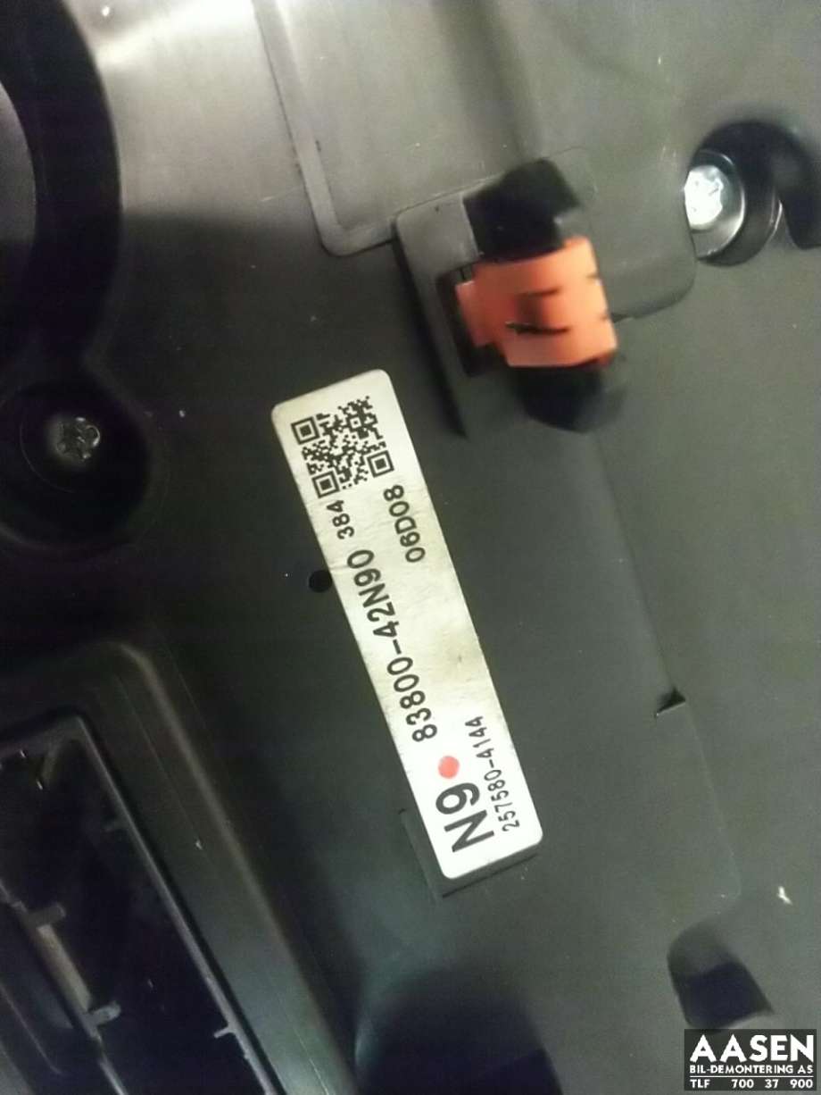 Instrumentpanel til Toyota RAV4 2019-->> (Type V)  (8380042N90|)