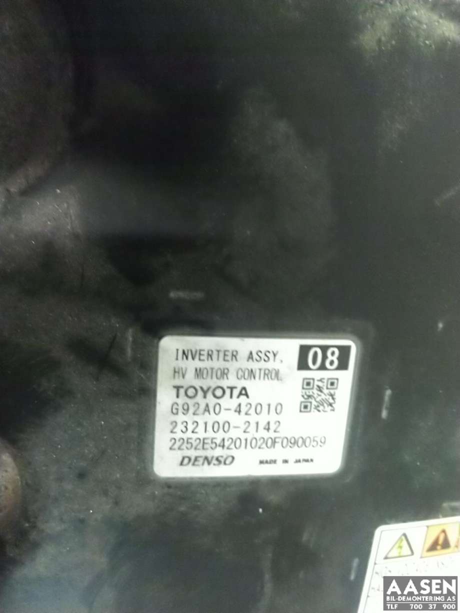Inverter hybrid til Toyota RAV4 2019-->> (Type V) (G92A042110|G92A042112|)