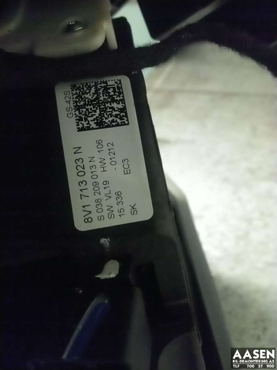 Girstang/girvelger automat til Audi A3 2016-2020 (Type III, Fase 2)  (8V1 713 023 N|8V1 713 023 AQ|)