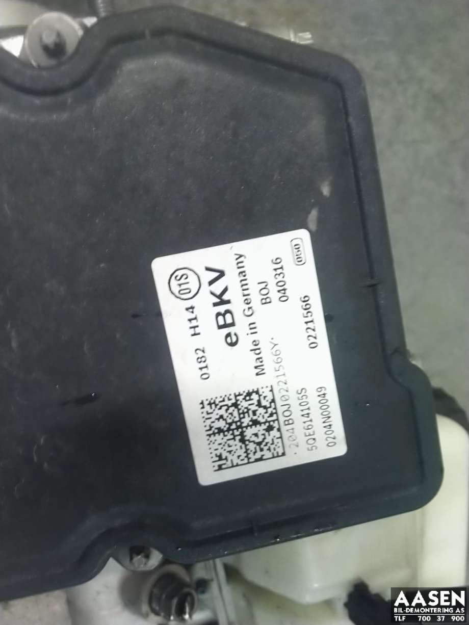 Bremsekraft-forsterker til VW Golf VII 2012-2017 (Fase 1)  (5QE 614 105 AT|)