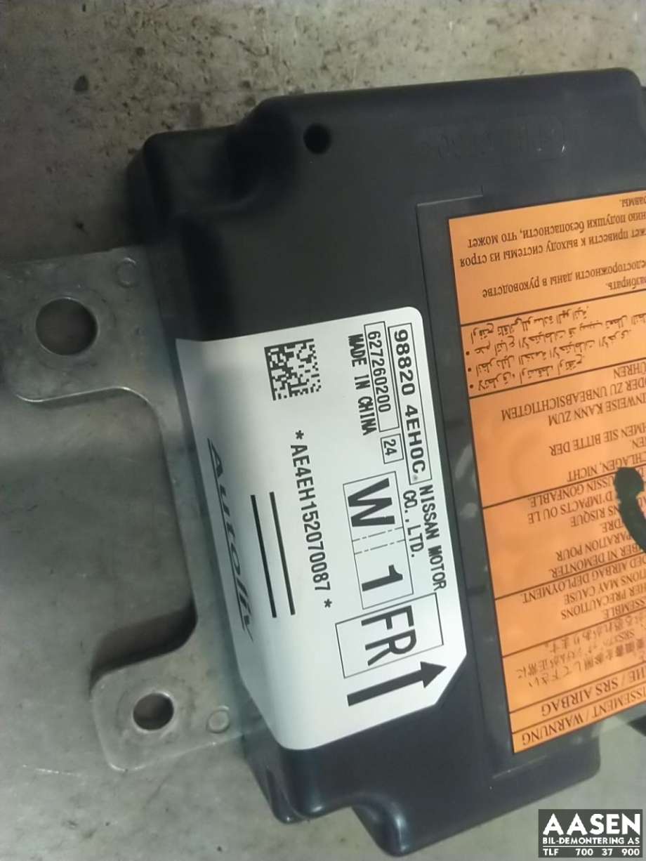 Airbag elektronikk til Nissan Qashqai 2014-2021 (Type II)  (988204EH0C|)