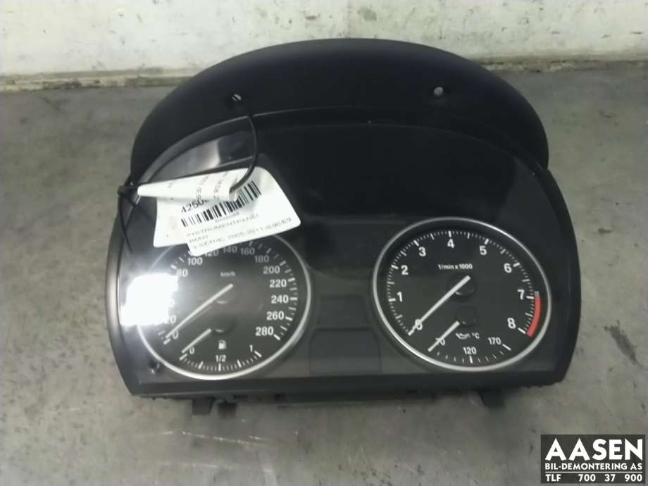 Instrumentpanel til BMW 3-Serie, 2005-2011 (E90/E91/E92/E93) (E90/E91/E92/E93) (62 10 9 316 131)