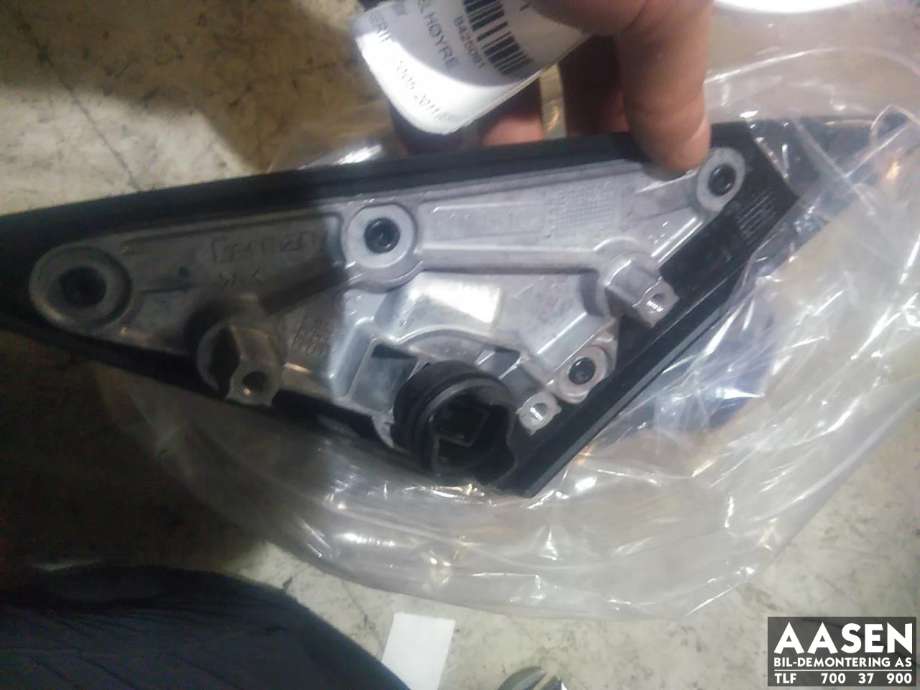 Speil høyre til BMW 3-Serie 2005-2011 (E90/E91/E92/E93) (E90/E91/E92/E93) (51 16 7 176 176|)