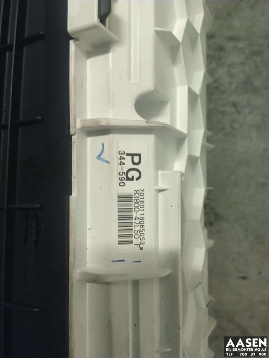 Instrumentpanel til Toyota Prius 2016-2023 (Type IV) (combi) (combi) (83800-47L50-F|)
