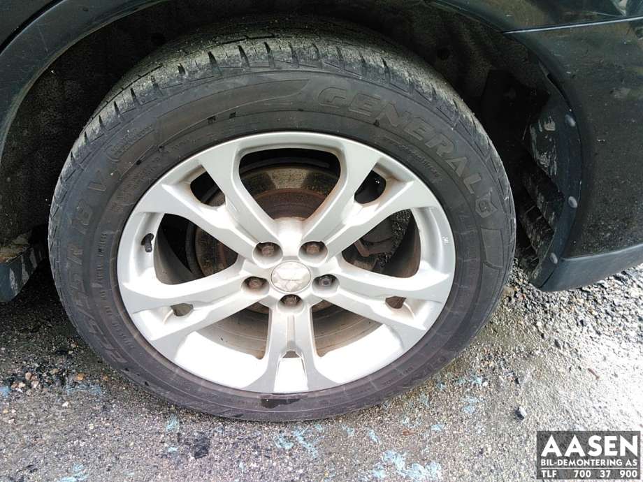 Hjulsett aluminium sommer til Mitsubishi Outlander 2012-2015 (Type III, Fase 1)  (N/F|)