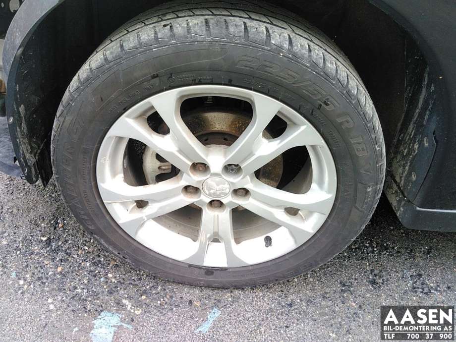 Hjulsett aluminium sommer til Mitsubishi Outlander 2012-2015 (Type III, Fase 1)  (N/F|)