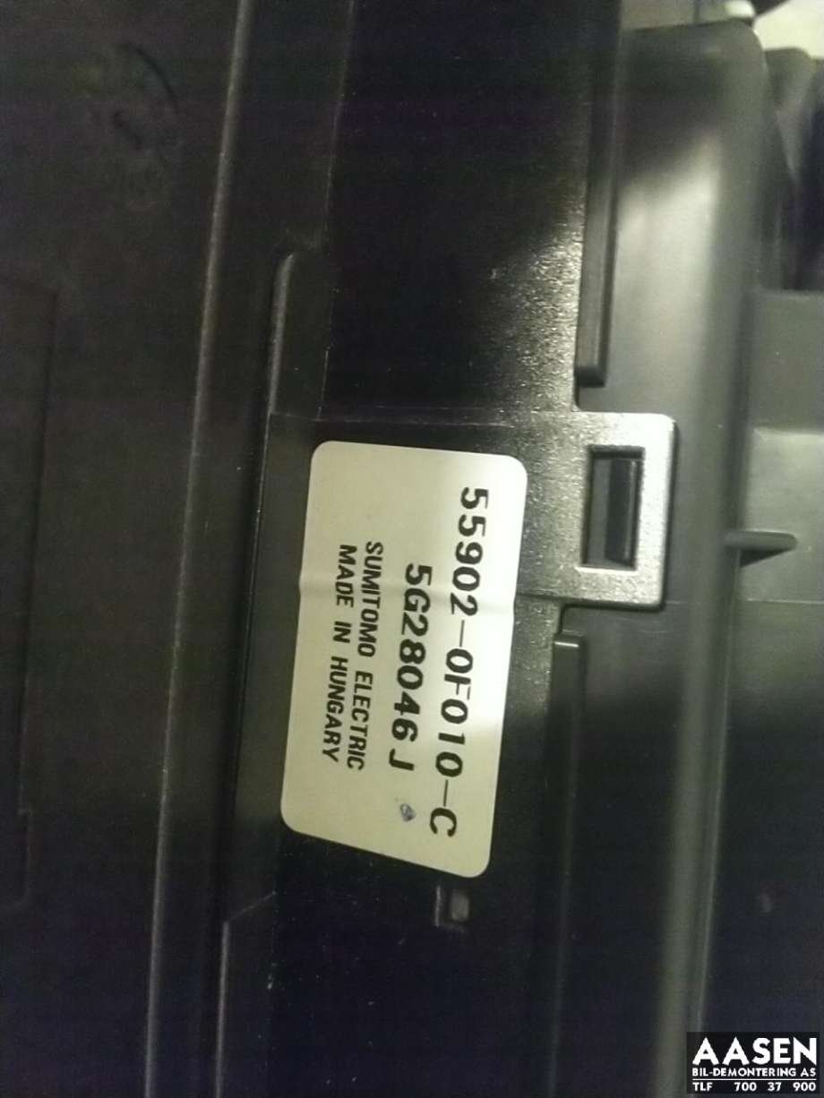 Varmeapparat betjening til Toyota Verso 2004-2009 (Type II) (559020F010|)
