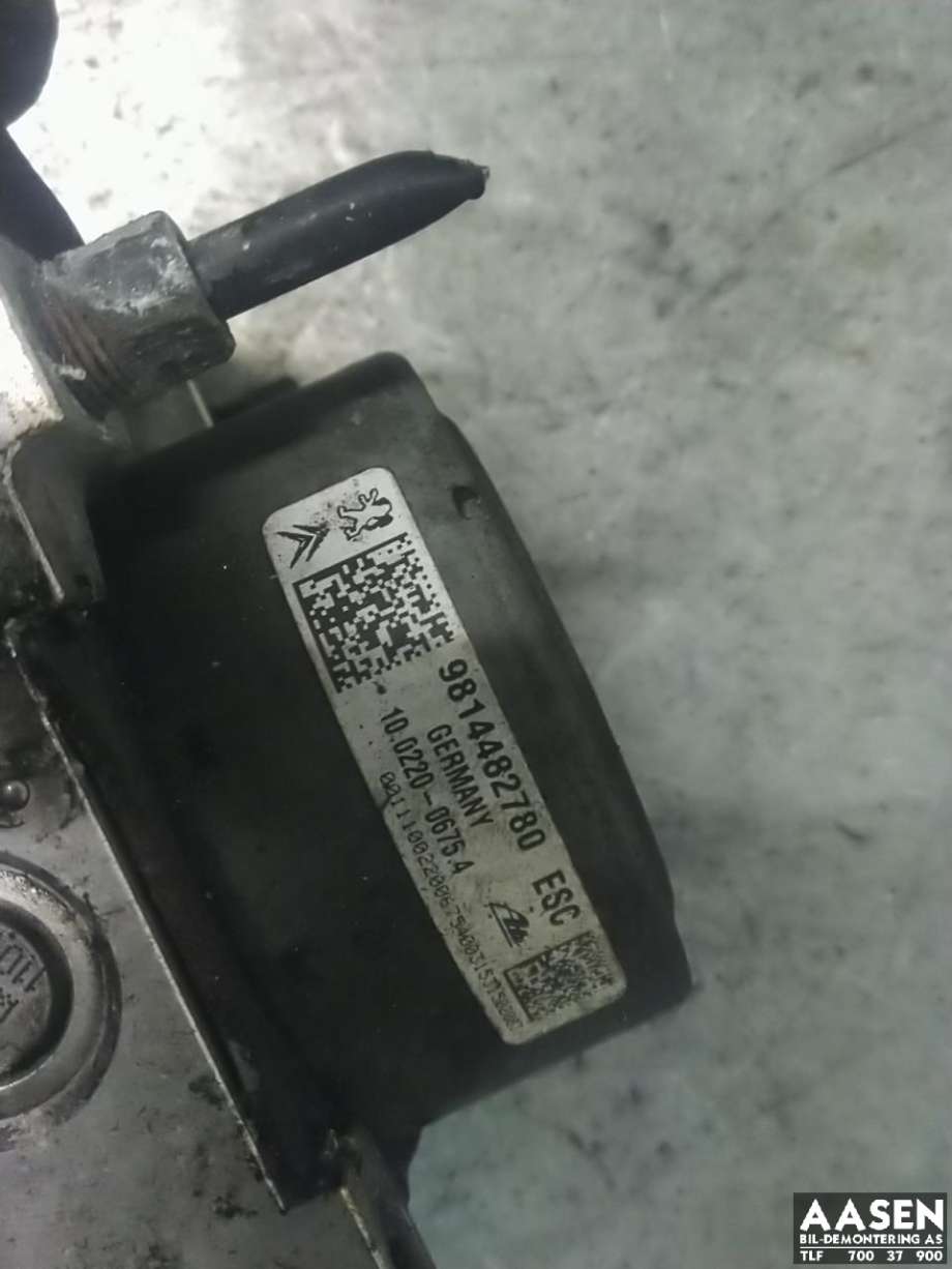 ABS sentral til Peugeot 208 2012-2019 (Type I) (16 167 708 80|)