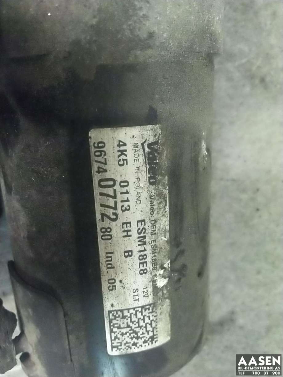 Starter til Peugeot 208 2012-2019 (Type I)  (96 740 772 80|16 285 647 80|)