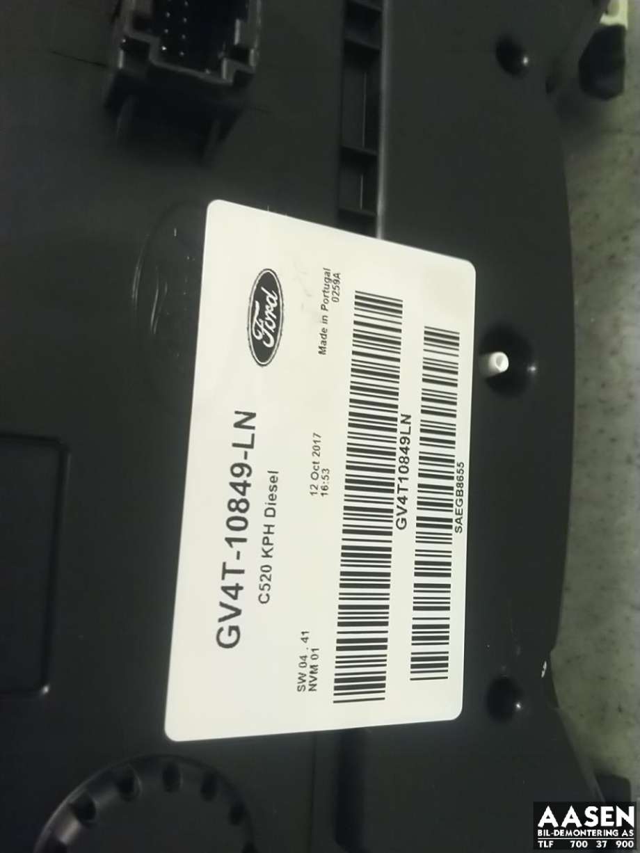 Instrumentpanel til Ford Kuga 2013-2019 (GV4T-10849-LN|)