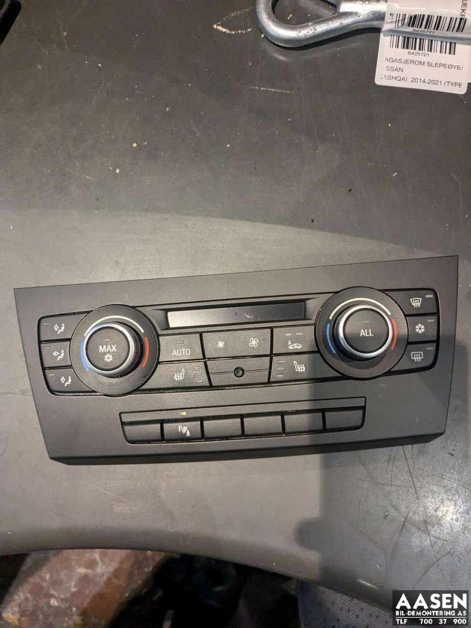 Varmeapparat betjening til BMW 3-Serie 2005-2011 (E90/E91/E92/E93) (E90/E91/E92/E93) (64 11 925 03 93|64 11 925 03 93 01|)