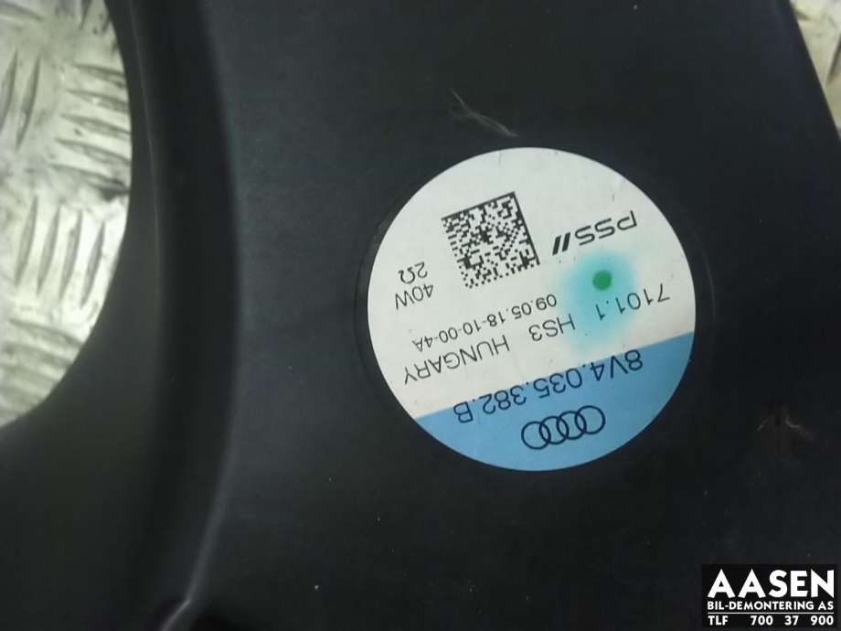 Bilstereo sub-woofer til Audi A3 2016-2020 (Type III, Fase 2)  