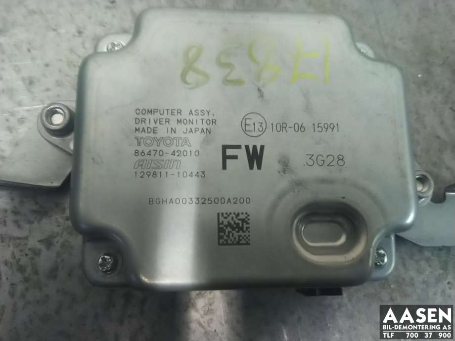Styreenhet diverse til Toyota bZ4X 2022-->> (86470-42010|)