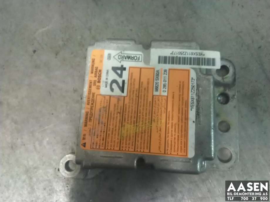 Airbag elektronikk til Nissan Navara 2010-2015 (Fase 2) (D40) (D40) (988205X60A|)