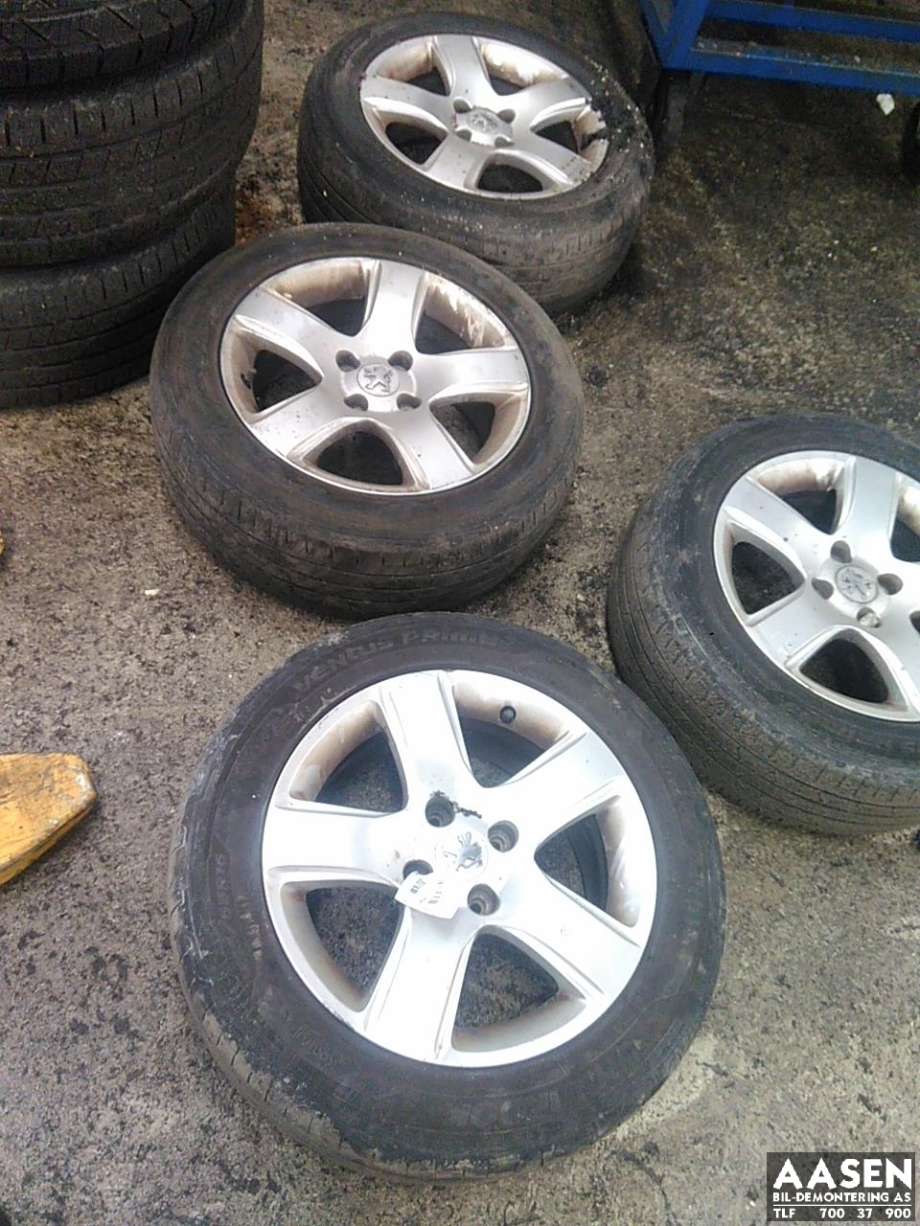 Felgsett aluminium til Peugeot 5008 2010-2017 (Type I)