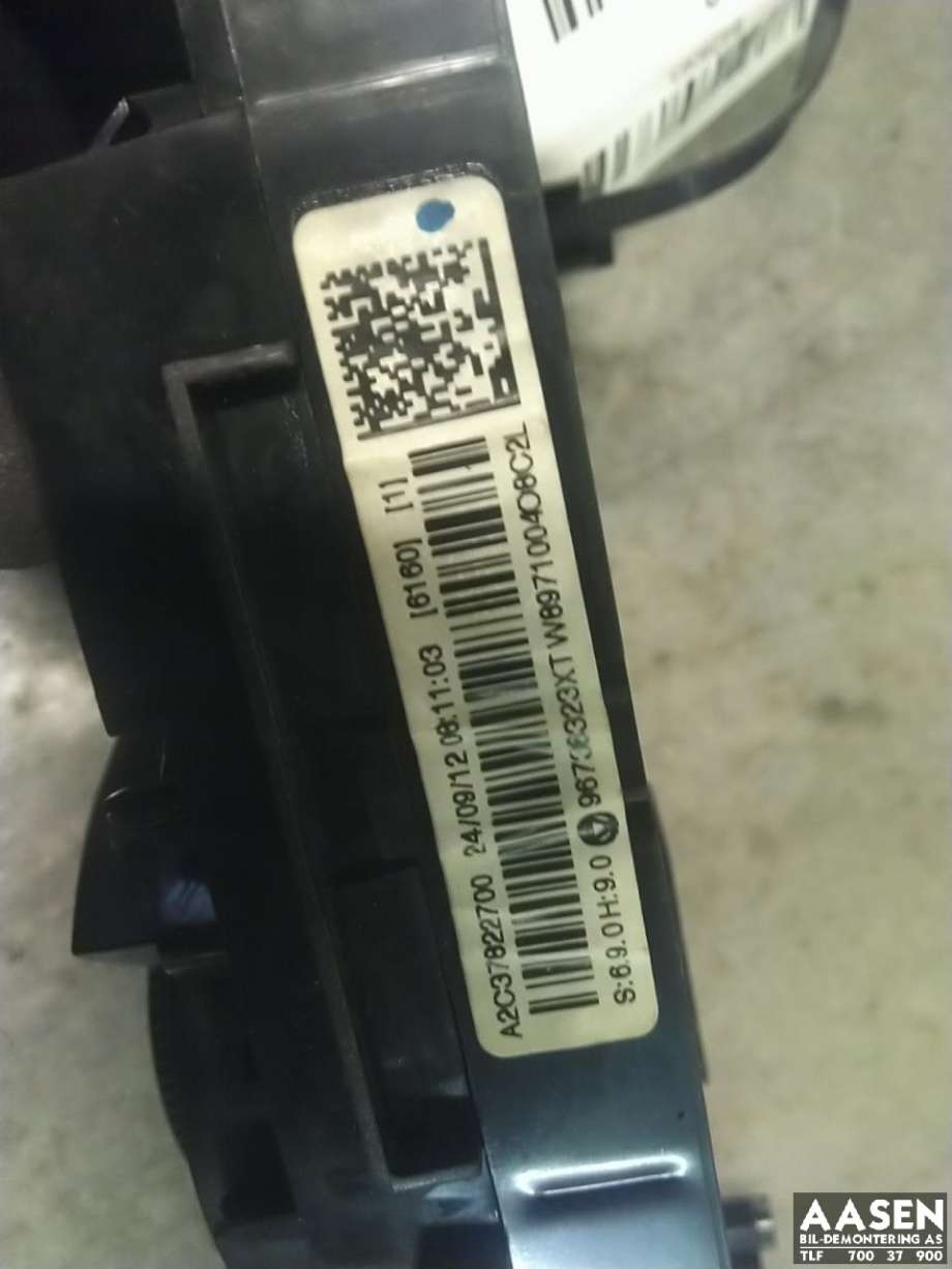 Varmeapparat betjening til Peugeot 5008 2010-2017 (Type I)