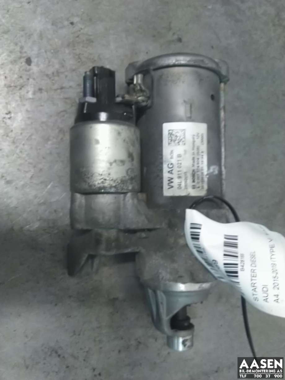 Starter diesel til Audi A4 2015-2019 (Type V, Fase 1) (B9) (B9) (04L 911 024|04L 911 024 X|)