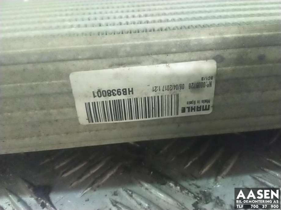 Intercooler til Opel Corsa E 2015-2019