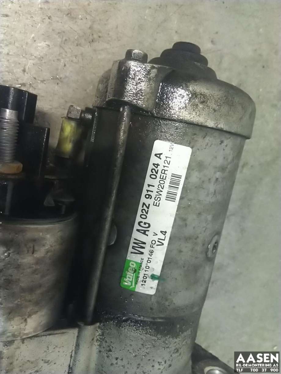 Starter diesel til VW Golf VI 2008-2012  (02Z 911 024 A|02Z 911 024 AX|02Z 911 024 H)