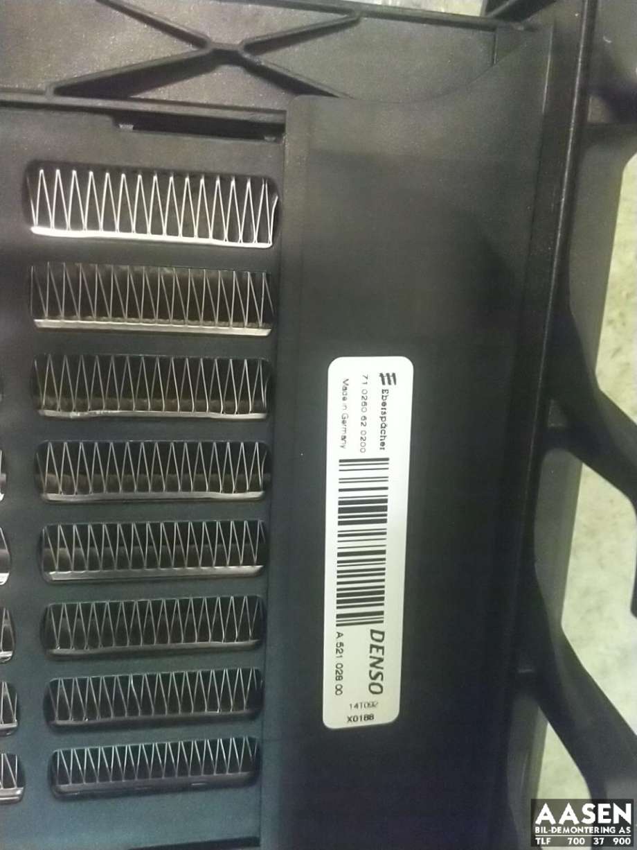 Varmeapparat PTC-heater til Renault Zoe 2013-2019 (Fase 1)  (271437720R|)