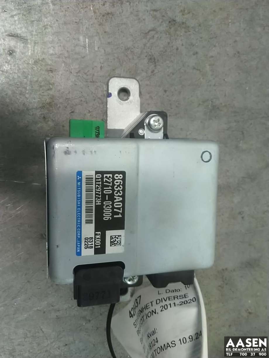 Styreenhet servo til Peugeot iOn, 2011-2020  (8633A071)