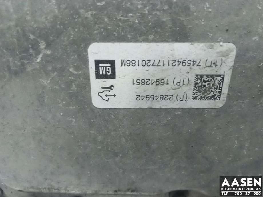ABS sentral til Opel Ampera 2012-2014 (Type I)  (20864952|23283683|)