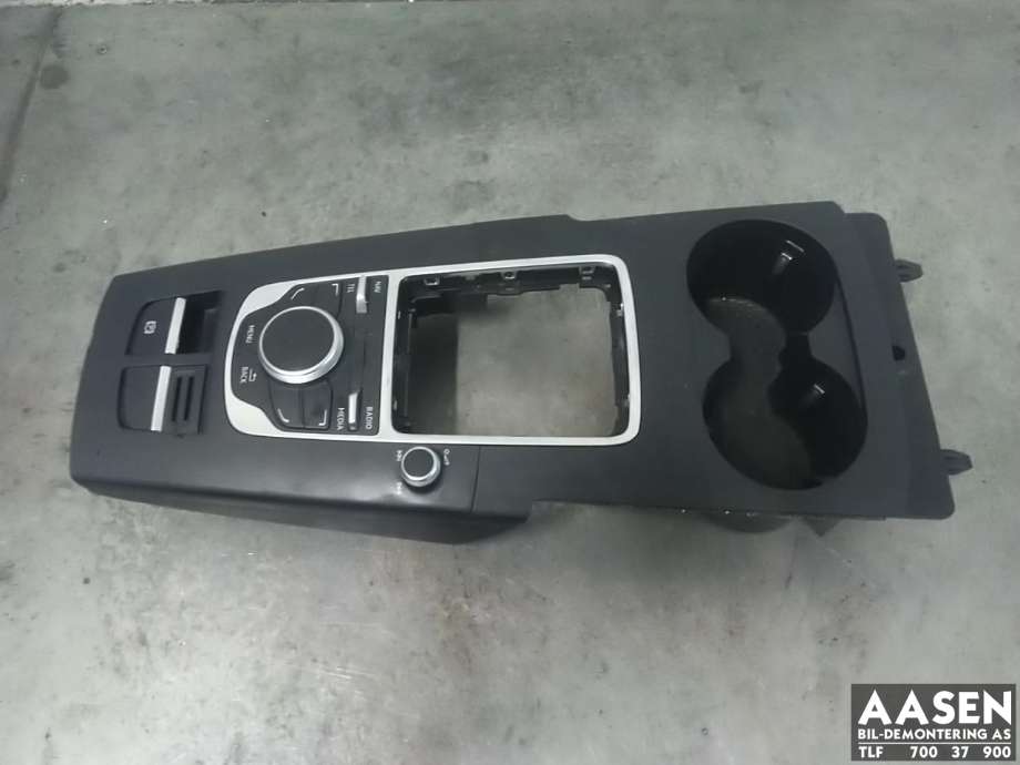 Bilstereo betjeningspanel til Audi A3, 2012-2016 (Type III, Fase 1)  (8V0 919 614 B)