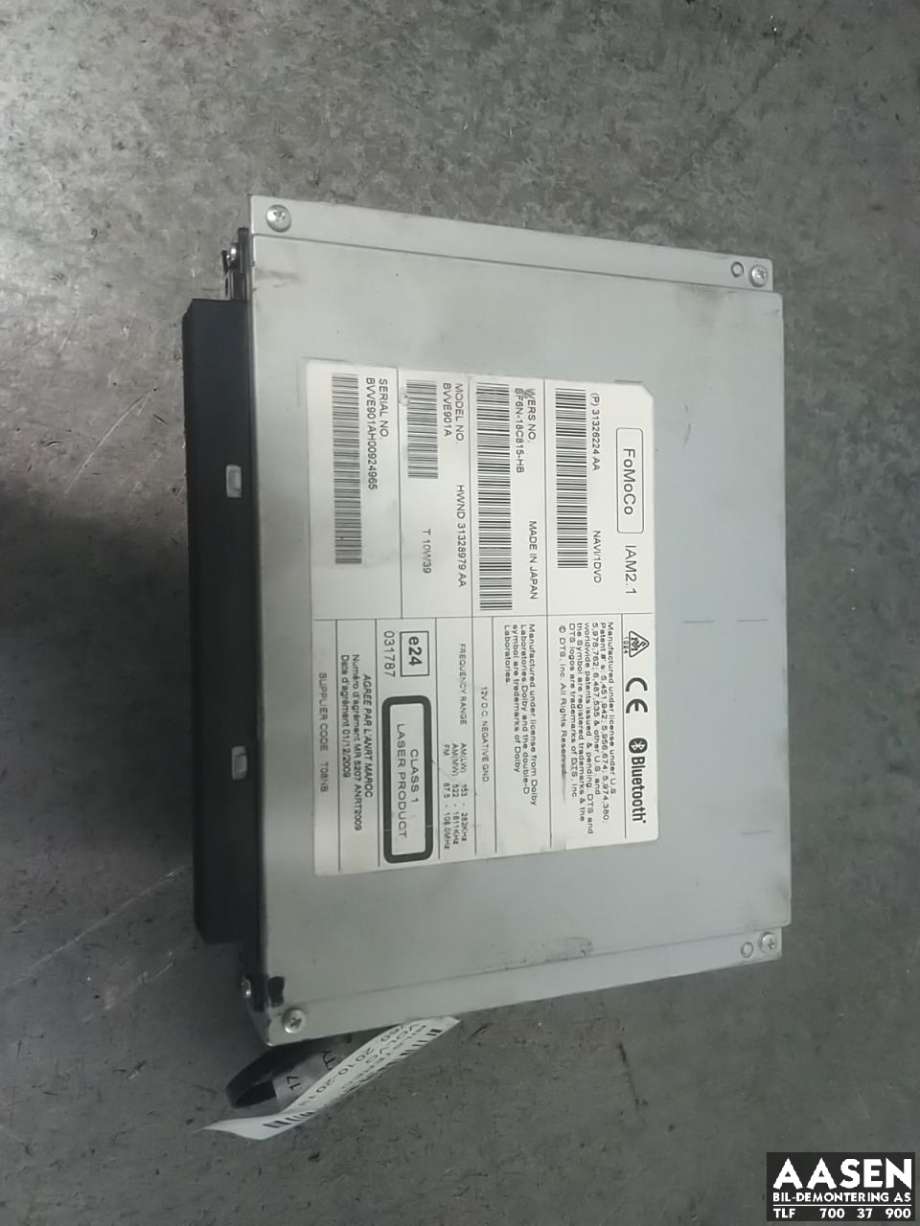 Bilstereo til Volvo V60, 2010-2013 (Type I, Fase 1)