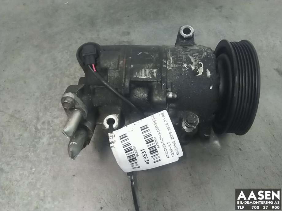 Aircondition kompressor til Renault Megane, 2009-2016 Type III  (7711497392)