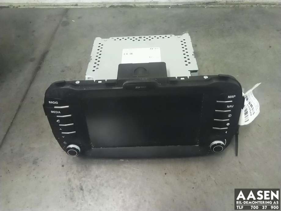 Bilstereo navigasjon spiller til Kia Soul, 2014-2019 (Type II)