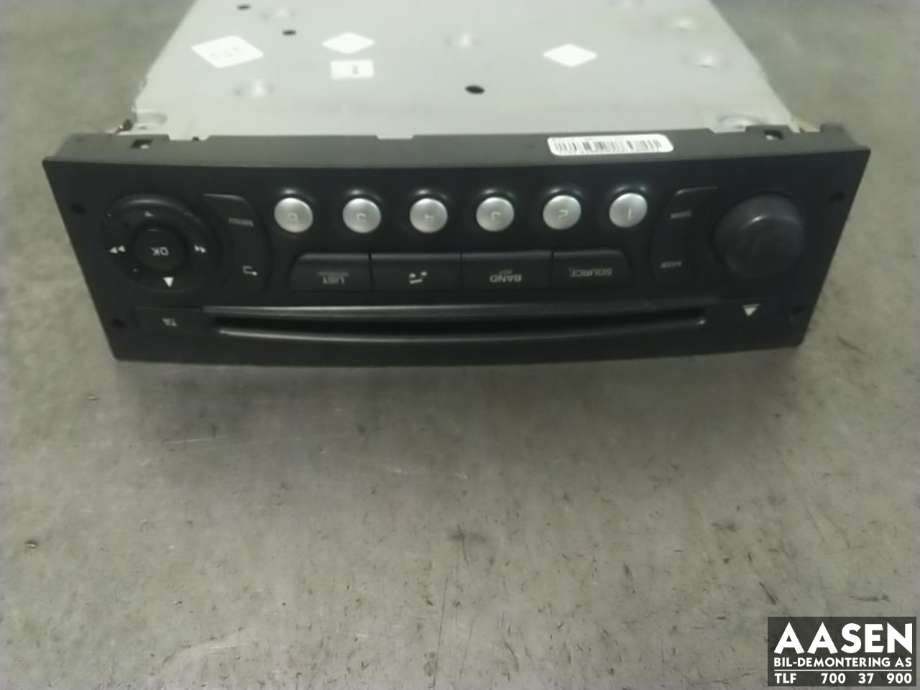 Bilstereo til Citroën Berlingo 2008-2015 (Type II, Fase 1) (16 107 951 XT|)